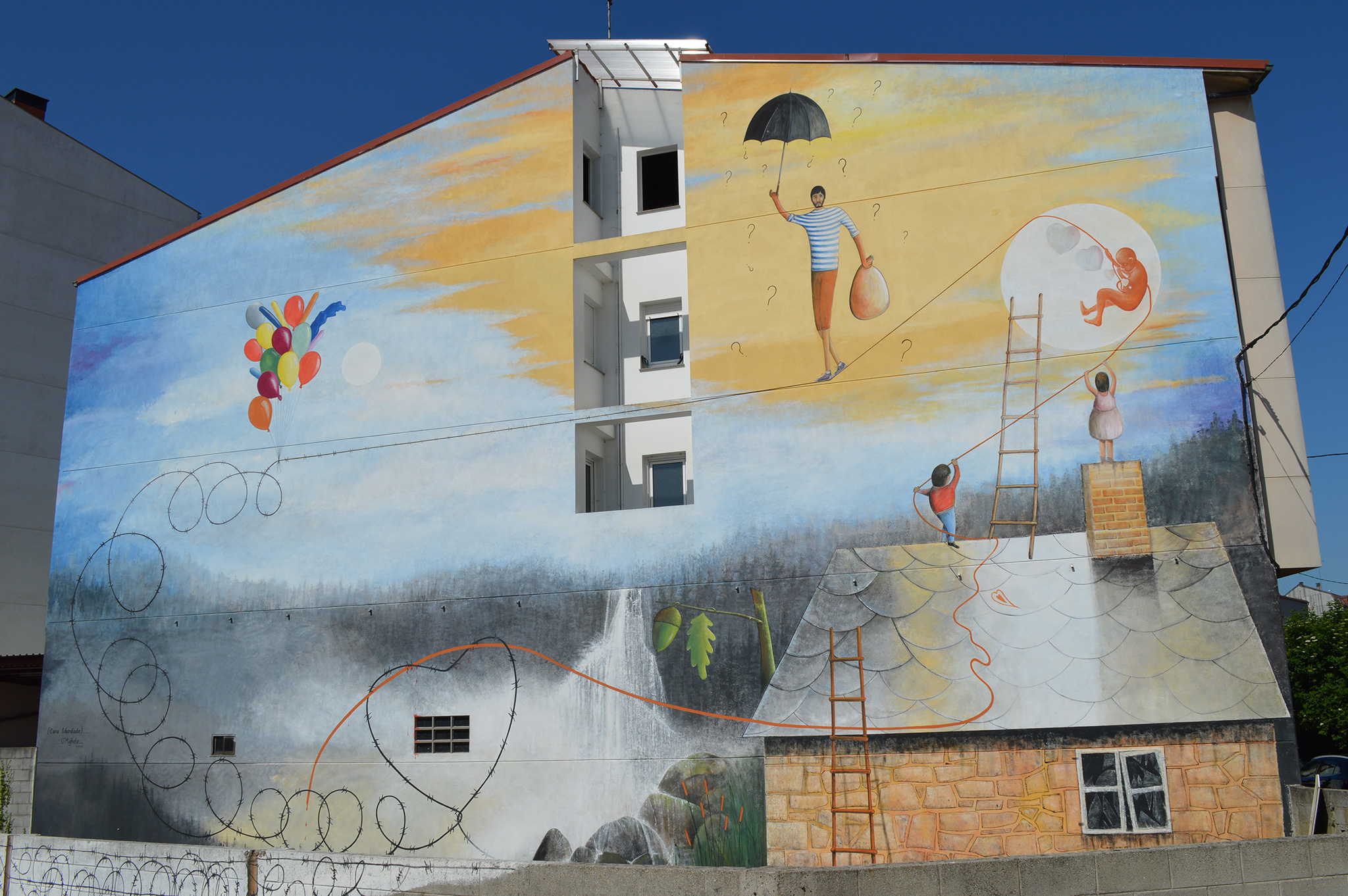 Foto principal mural Cara liberdade,