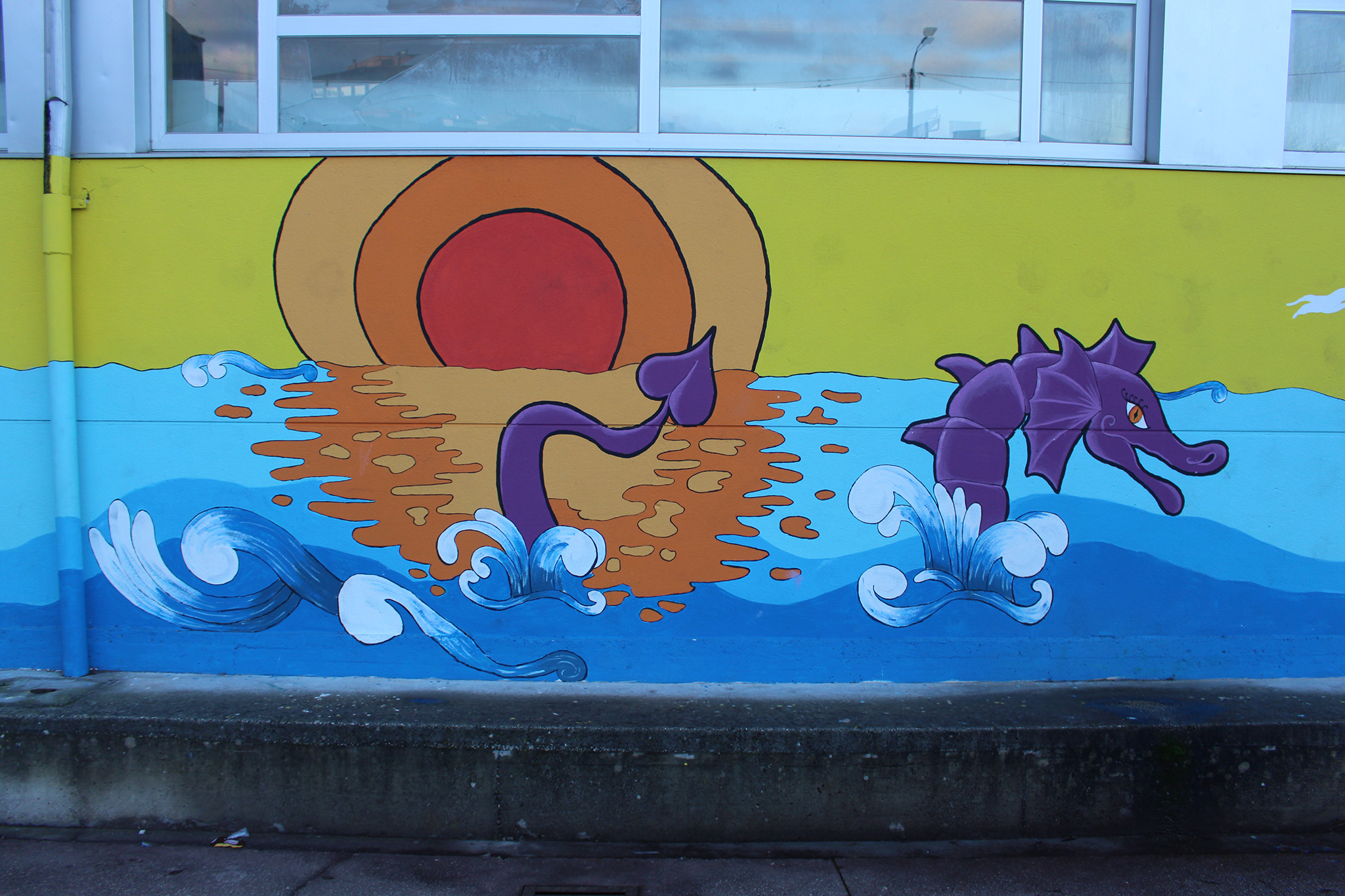 Foto principal mural Mar de lenda