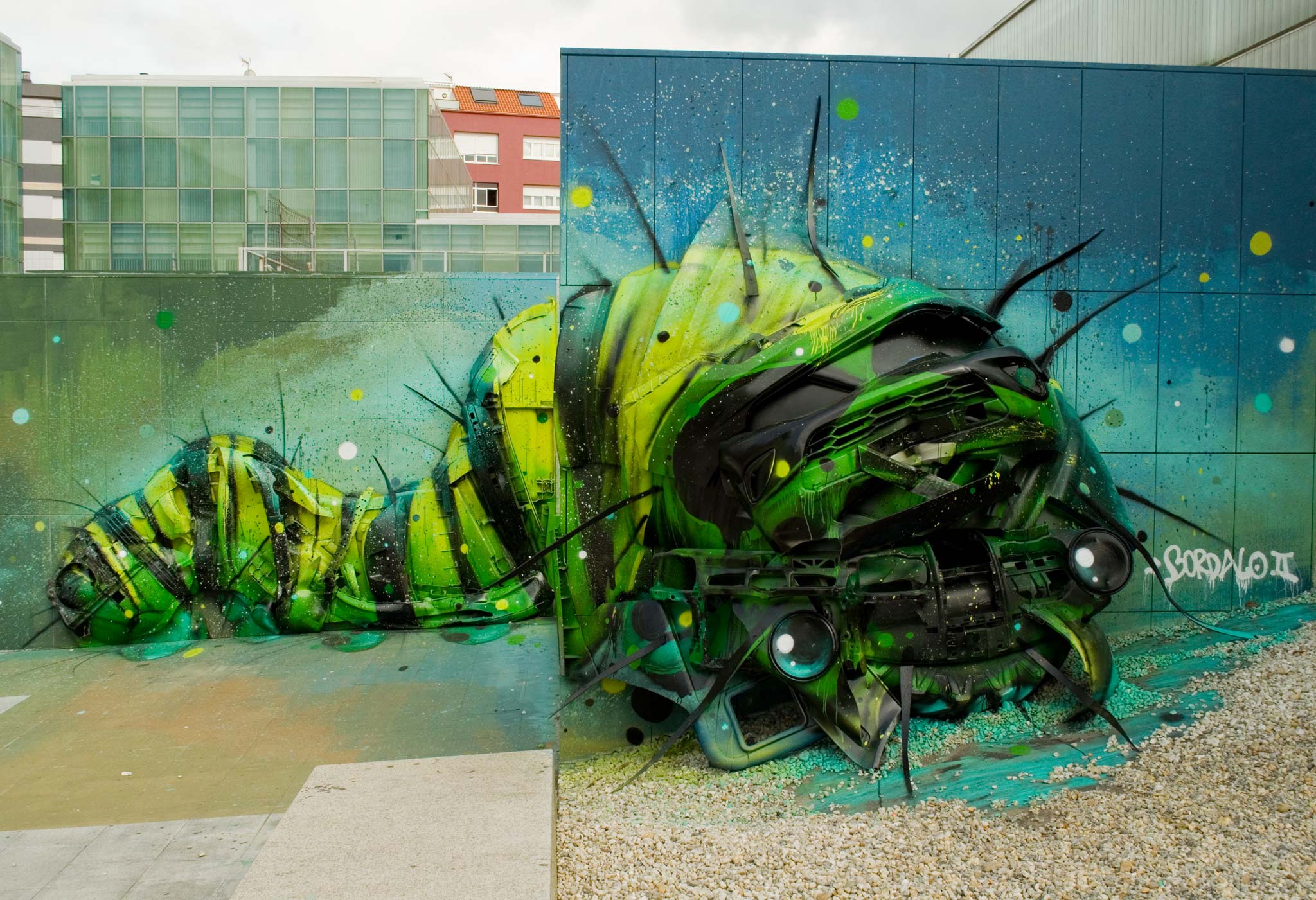 Foto principal mural Trasherpillar