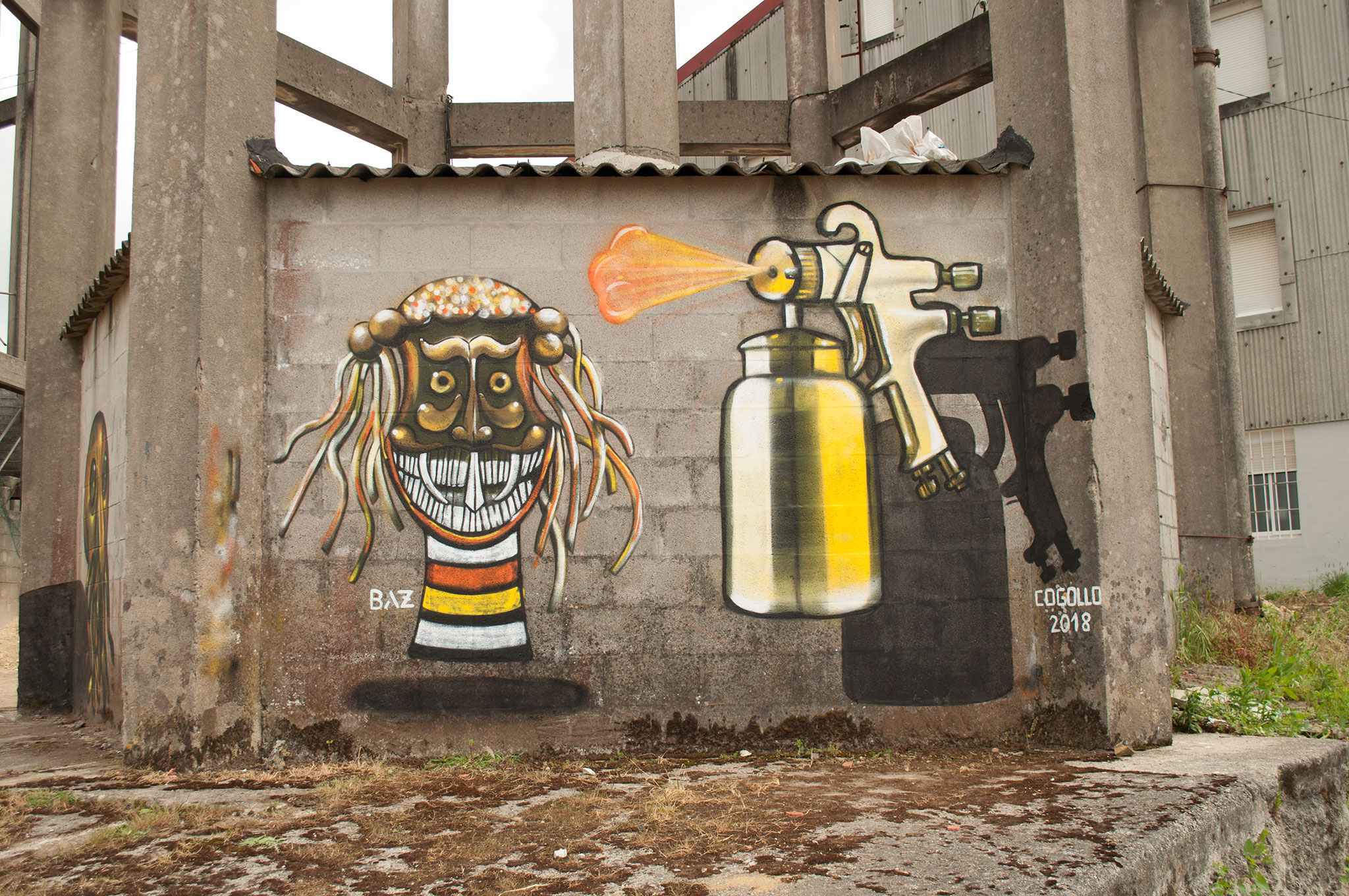 Foto mural principal Masterclass do aerosol