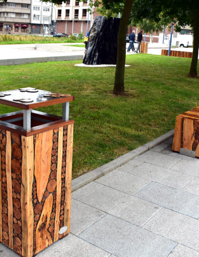 Mobiliario urbano de Fabián Lage