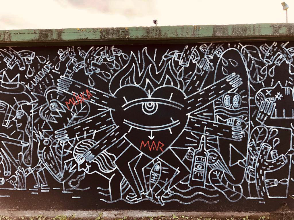 Mural Razo - Derrubando Muros 2019