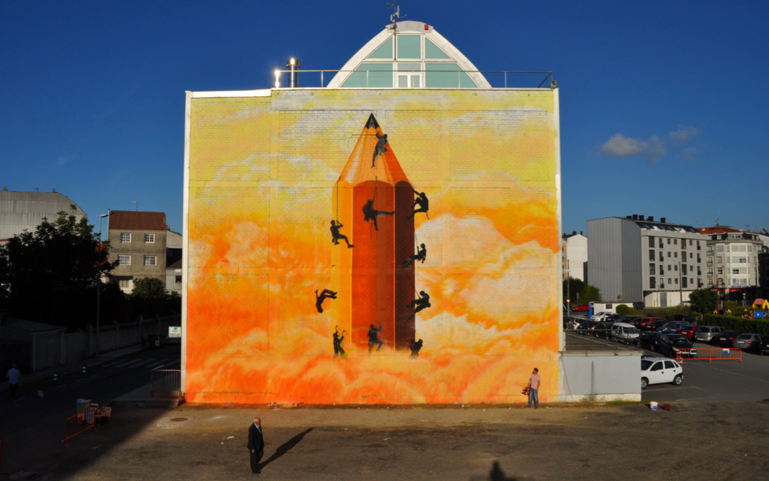 Sokram vuelve a pintar en Carballo en el Rexenera Fest