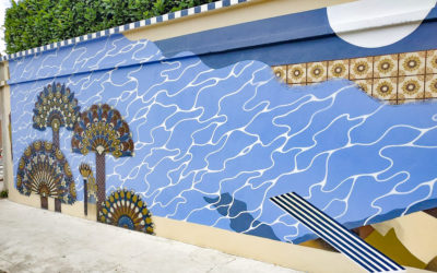 Carballo y Francia, unidos por el arte urbano