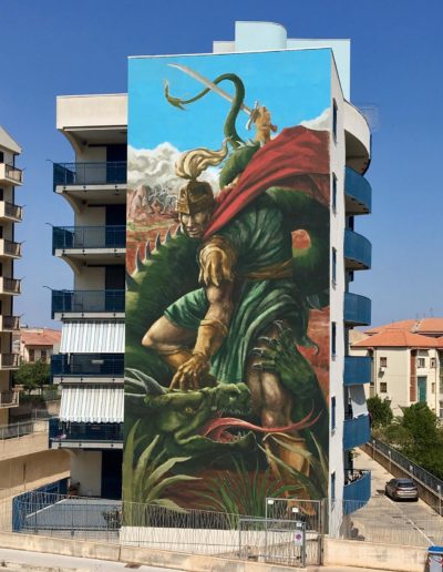 San Giorgio in a wrong place, Italia