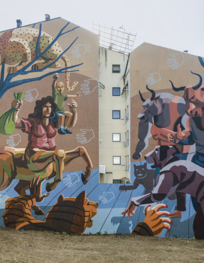 Mural de Franco Fasoli JAZ | AL Crego