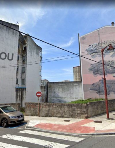 Mural de Mou - Rúa Rosalía de Castro