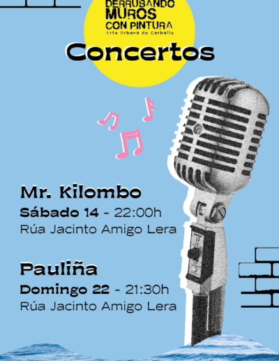 Derrubando muros - Edición Verán 2021 CONCERTOS