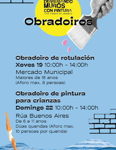 Derrubando muros - Edición Verán 2021 OBRADOIROS